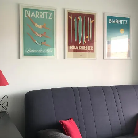 Le D'antxeta Vue Ocean, A 2 Pas De Guethary Lägenhet Saint-Jean-de-Luz
